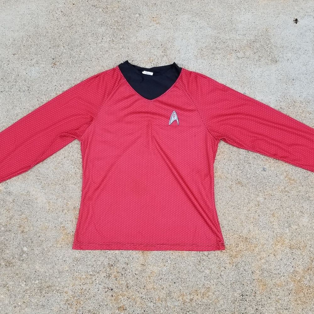 Authentic Starship Enterprise uniform top - large